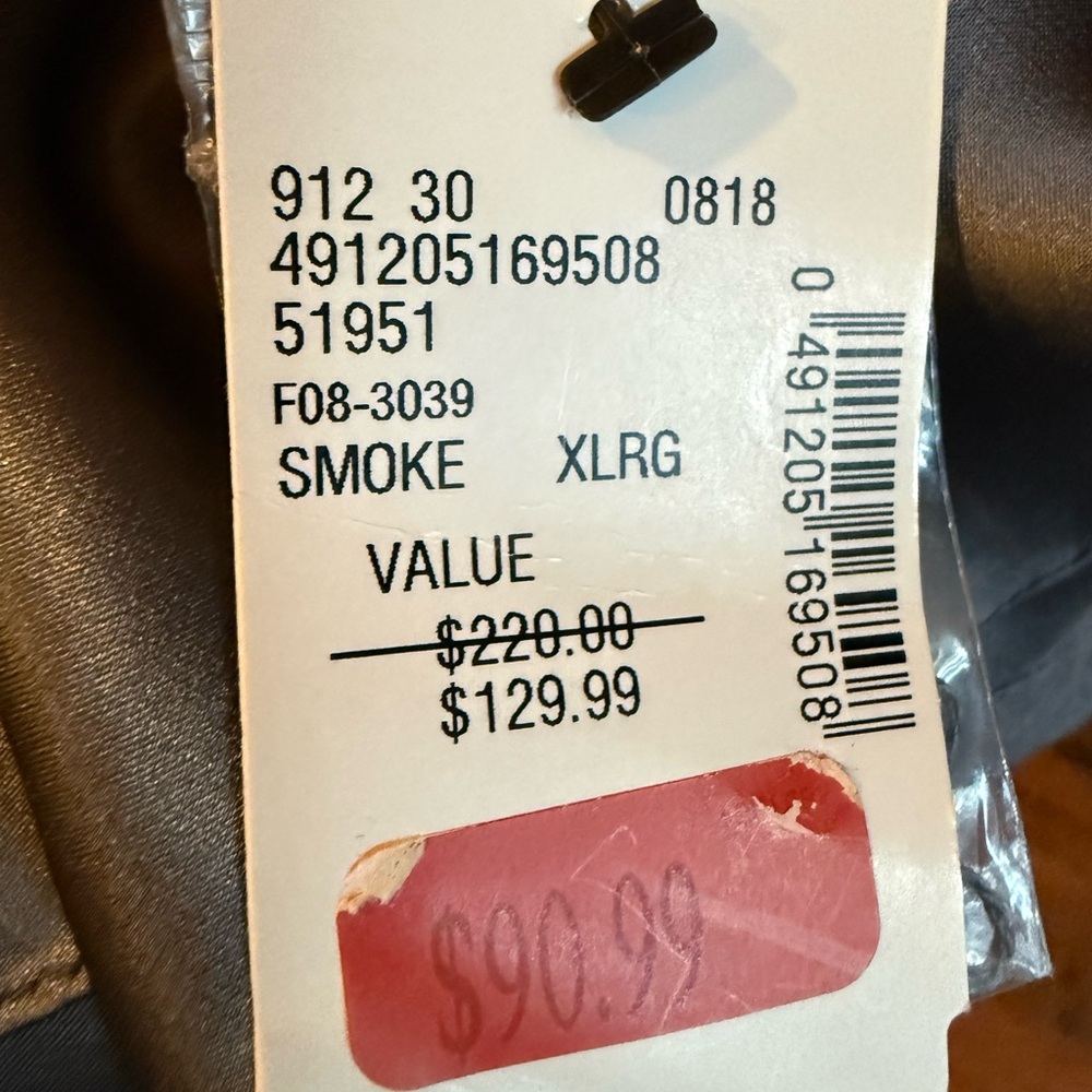 Saks Fifth Avenue NWT Size XL Sweater Cashmere & Silk Collar/Cuffs - Picture 15 of 15